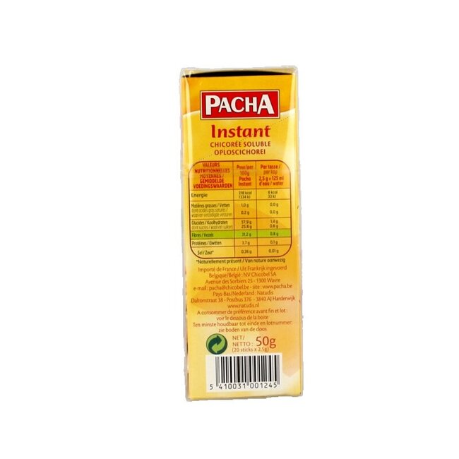 Pacha Instant sticks 20 Stuks