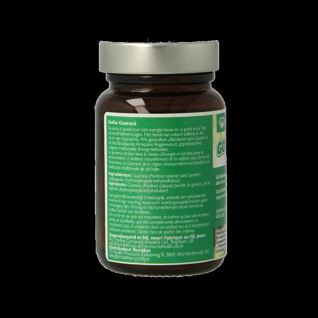 RIO Gogo guarana 500mg 10 jours 20 Gélules