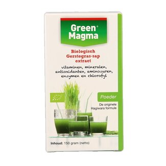 Green Magma Green Magma Green magma poeder bio 150 Gram