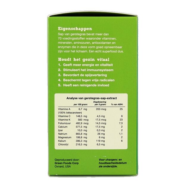 Green Magma Poudre bio 150 g