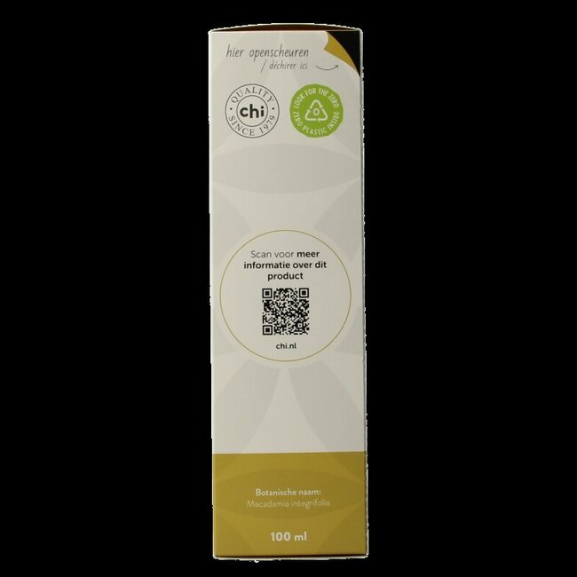Chi Macadamia olie eko 100 Milliliter