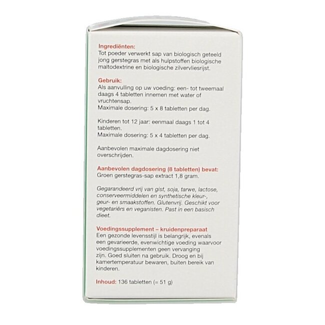 Green Magma Green magma bio  136 Tabletten