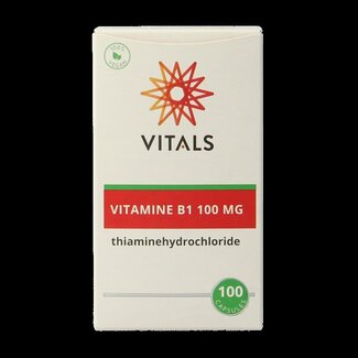 Vitals Vitals Vitamine B1 thiamine 100 mg 100 gélules