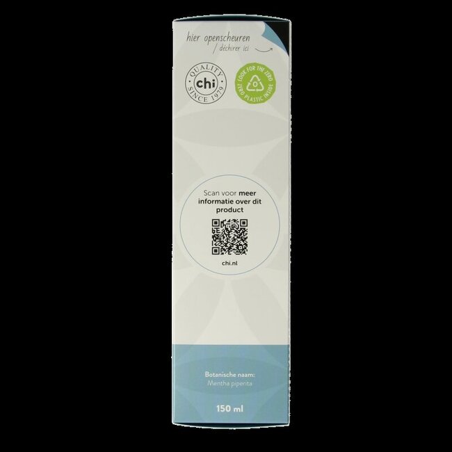Chi Pepermunt hydrolaat eko bio 150 Milliliter