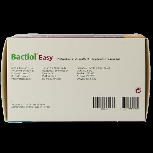 Metagenics Bactiol easy 120 gélules