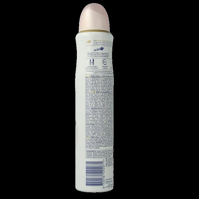 Dove Deodorant spray invisible care 200 Milliliter