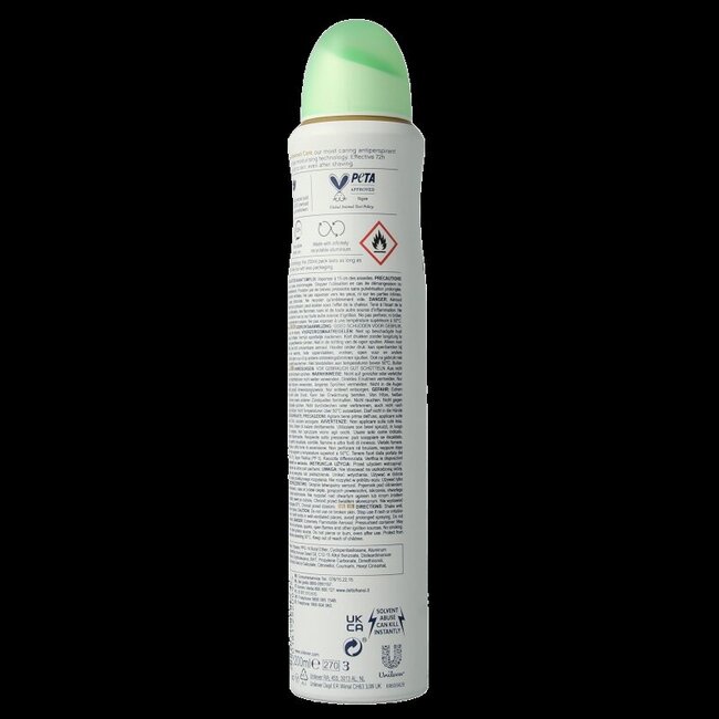 Déodorant spray Dove concombre et thé vert 200 ml