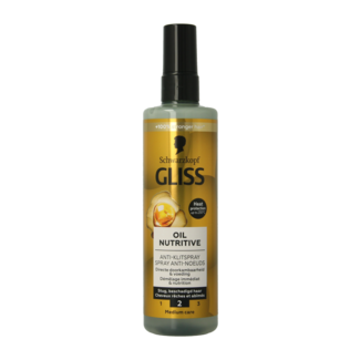 Gliss Kur Gliss Kur Anti-klit spray oil nutritive 200 Milliliter