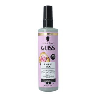 Gliss Kur Gliss Kur Anti-klit spray liquid silk gloss 200 Milliliter