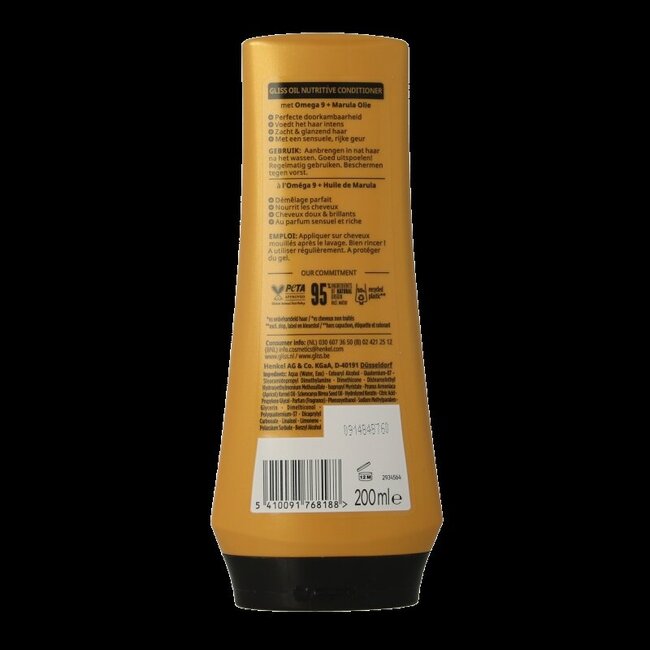 Gliss Kur Après-shampooing Oil Nutritive 200 ml