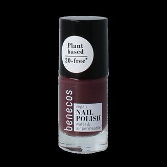 Benecos natural beauty Vernis à ongles vegan Benecos natural beauty Sweet Plum, 20-free, à base de plantes, 5 ml