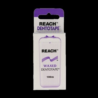 Reach Reach Dentotape waxed floss 100 meter 1 Stuks