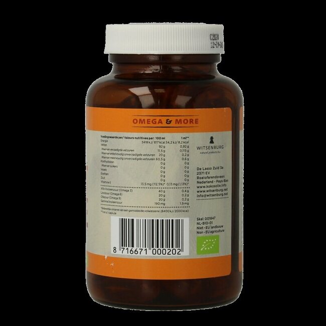 Omega & More Perfect balance bio 90 gélules