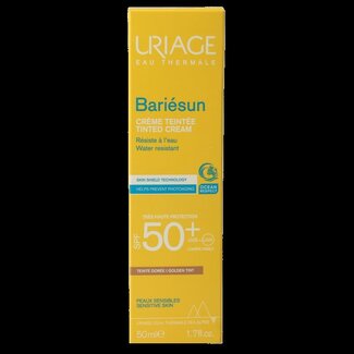 Uriage Uriage Sun getinte creme medium SPF50+ 50 Milliliter