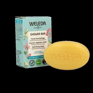 Weleda Weleda Pain de douche géranium + litsea cubeba 75 g