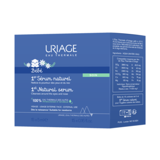 Uriage Bebe 1er serum naturel unidose 15 Milliliter