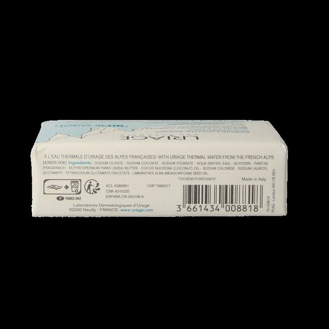Uriage Eau Thermale Crème Lavante Solide 125 g