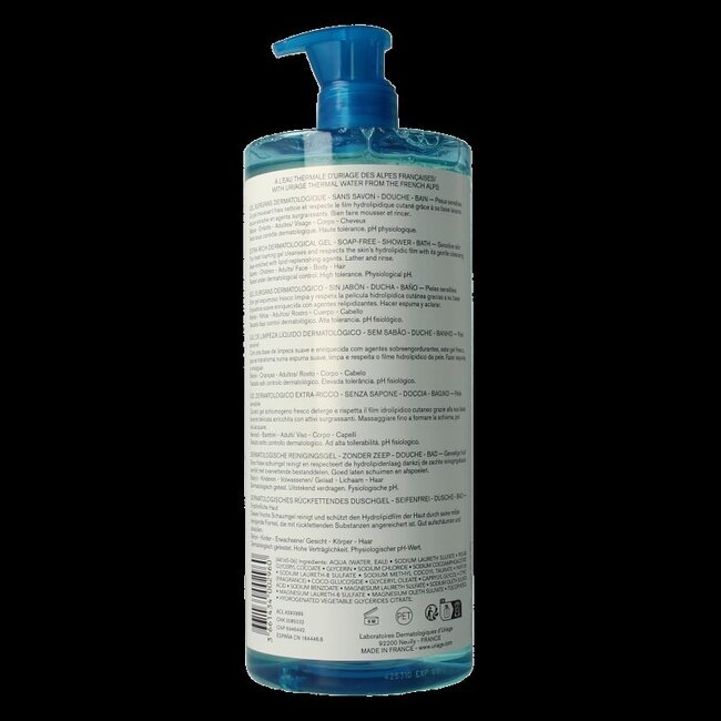 Uriage Thermaal water surgras liquide 1 Liter