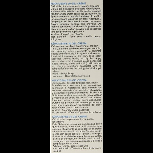 Uriage Keratosane 30 75 Milliliter