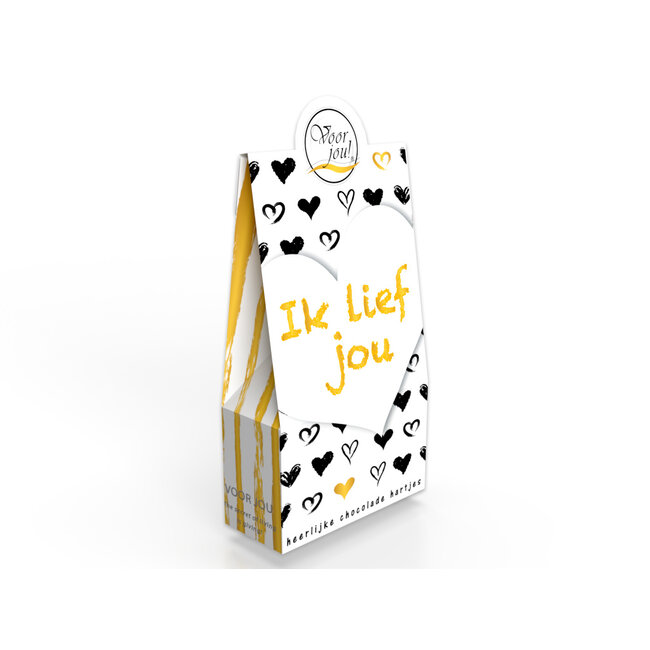 Cadeaudoosje ik lief jou  100 Gram