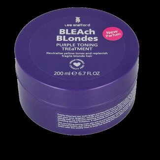 Lee Stafford Lee Stafford Bleach blondes purple toning mask 200 Milliliter
