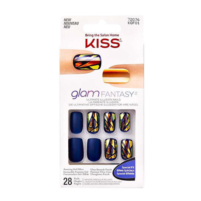 Jewel fantasy nails tan lines  1 Stuks