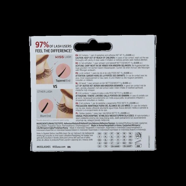 Kiss So Wispy Lash 01 - 1 Paire