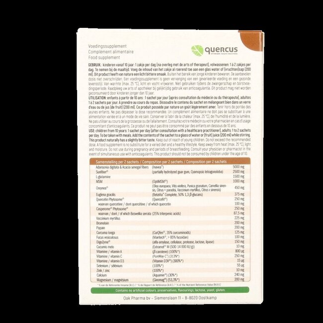 Quercus Muco-biome 20 Sachets