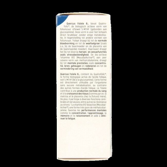 Quercus Folate B12 80 Tabletten