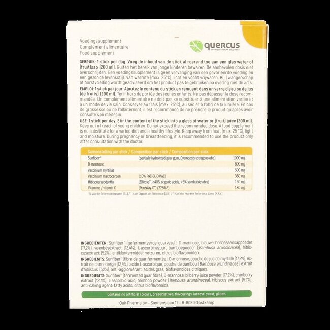 Quercus Cranburin 15 Sticks