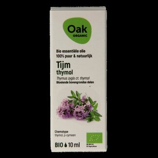 Oak Oak Tijm thymol bio 10 Milliliter