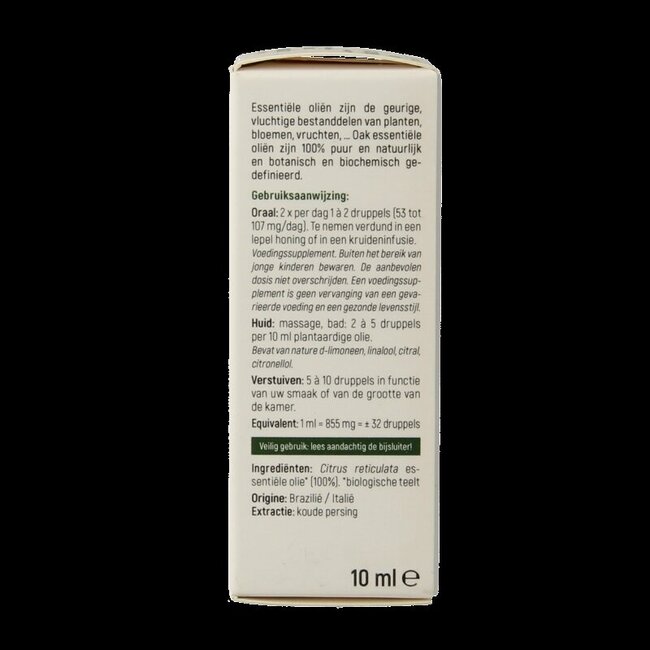 Oak Mandarijn groene bio 10 Milliliter