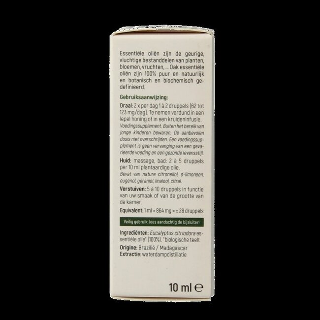 Oak Citroeneucalyptus bio 10 Milliliter
