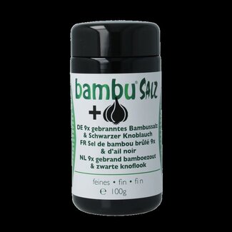 Aman Prana Aman Prana Bambu salz knoflook 100 Gram