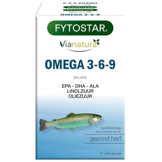 Fytostar Omega 3 6 9 40 Capsules