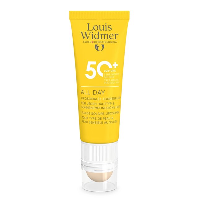 Louis Widmer All day 50+ lipverzorging stick met parfum 25 Milliliter