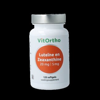 VitOrtho NOW Luteine en zeaxanthine 120 Softgels
