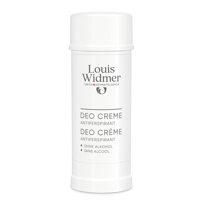 Louis Widmer Deodorant creme antiperspirant zonder parfum 40 Milliliter
