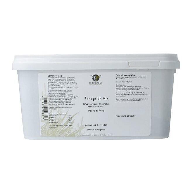 Fenegriek mix paard/pony 1 Kilogram