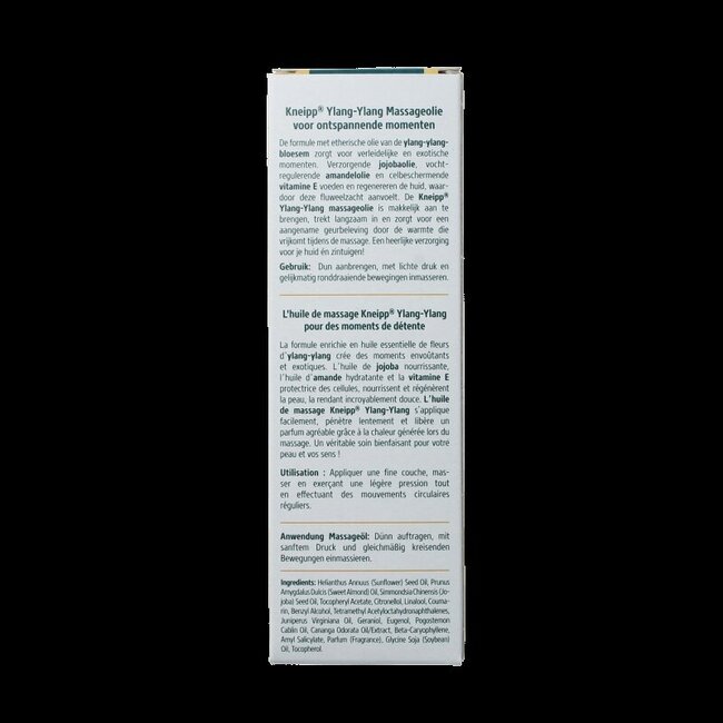 Kneipp Massageolie ylang ylang 100 Milliliter