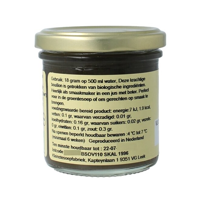 Kleinstesoepfabriek Bouillon de bœuf liquide bio 150 ml