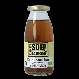 Kleinstesoepfabriek Kleinstesoepfabriek Drinkbouillon groente bio 245 Milliliter