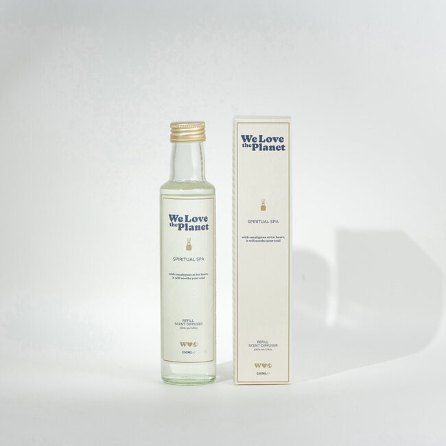 We Love The Planet Scent diffuser spiritual spa refill 250 Milliliter