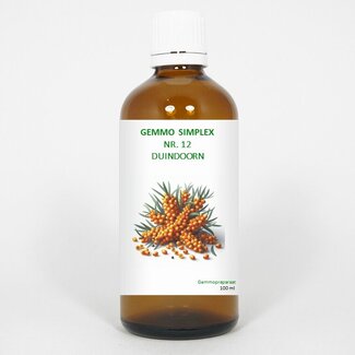 Balancepharma Balancepharma Gemmo simplex 12 duindoorn 100 Milliliter