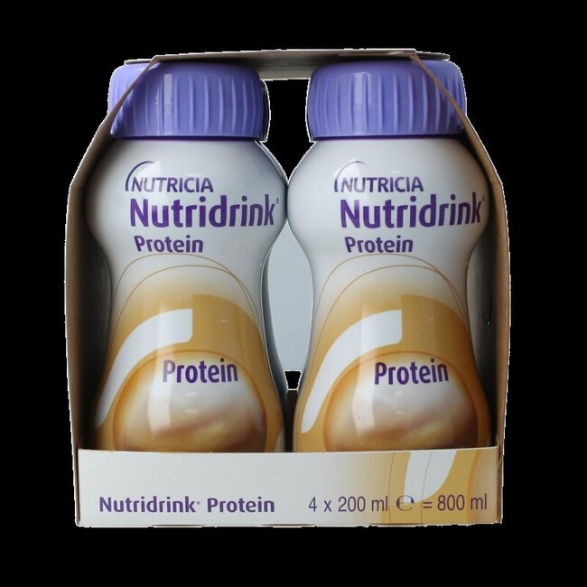 Nutridrink Protein mokka 200ml 4 Stuks