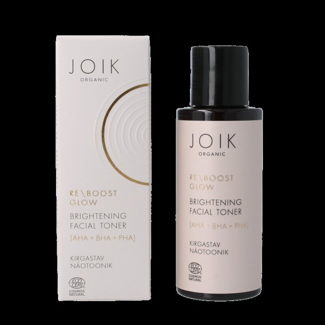 Lotion tonique éclat Joik Organics Re-boost 100 ml