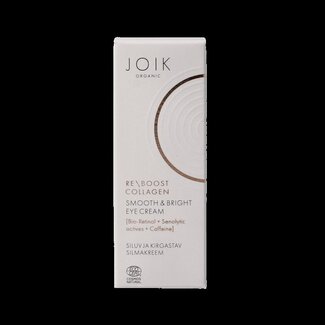 Joik Organics Joik Organics Crème contour des yeux Re-boost au collagène lissante et éclatante 15 ml
