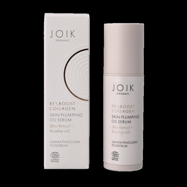 Joik Organics Re-boost collagen oil serum skin plumping 30 Milliliter
