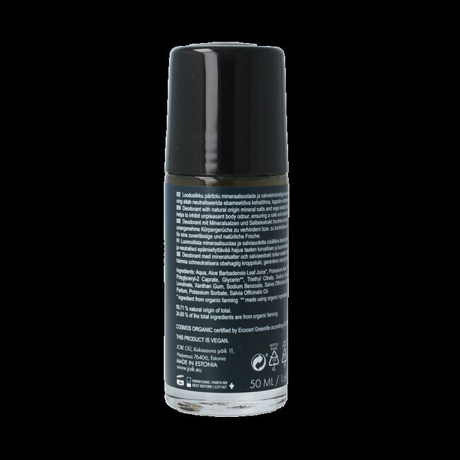 Joik Organics Men deodorant natural mineral 50 Milliliter