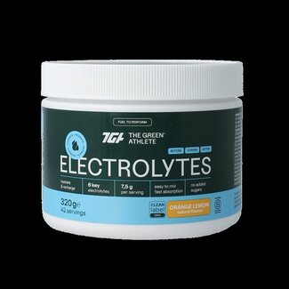 The Green Athlete The Green Athlete Electrolytes orange lemon 320 Gram